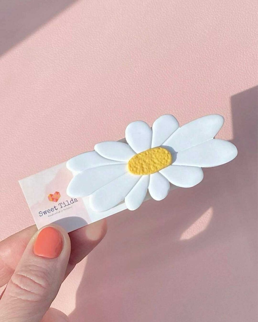 Gifts Sweet Tilda Designs | Daisy Hair-Clip