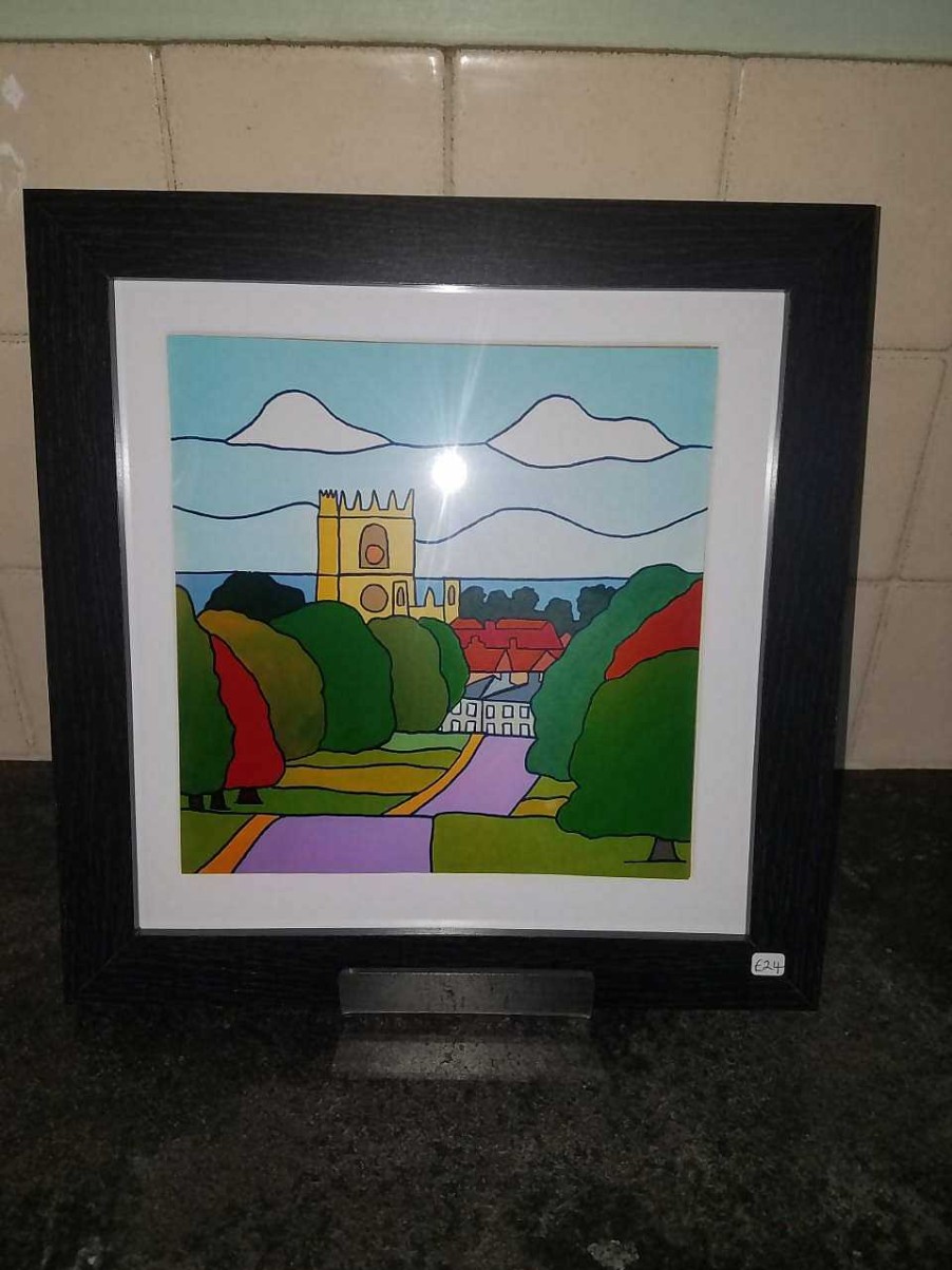 Gifts Kate Marin-Andrew | York Road To St. Mary'S, Beverley - Framed Print