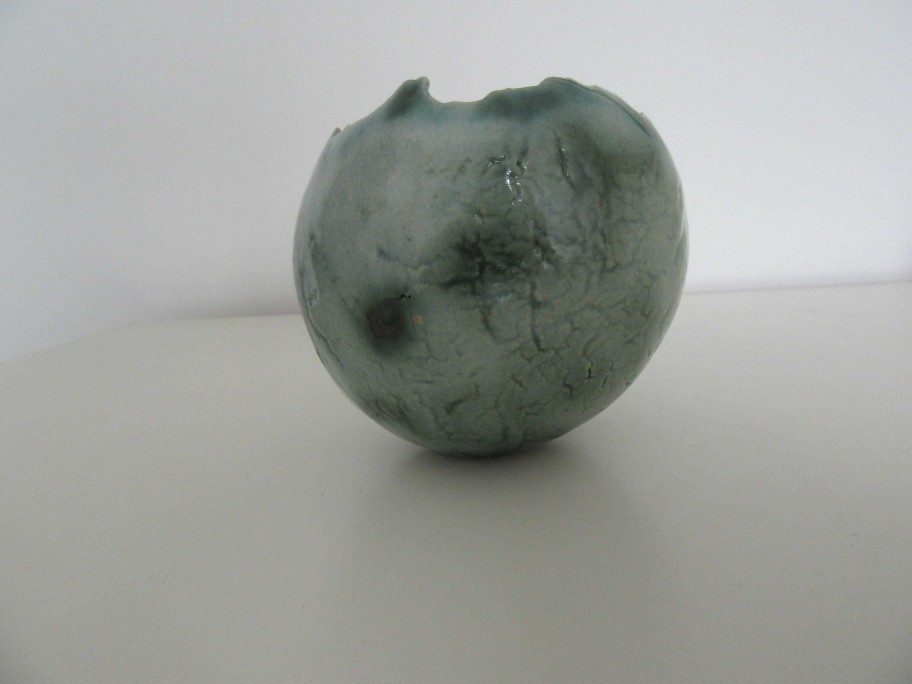 Ceramics & Pottery Down to Earth Ceramics | Green Rocking Rockpool Pot