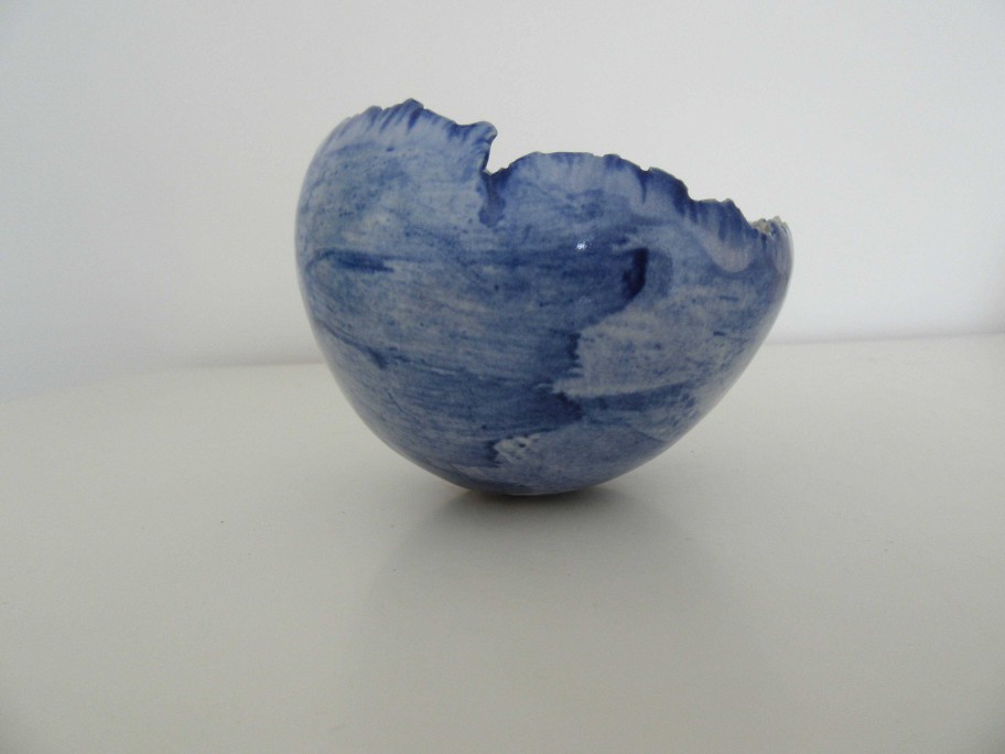 Ceramics & Pottery Down to Earth Ceramics | Blue Rocking Rockpool Pot