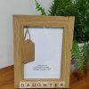 Gifts My Word Art Creations | Daughter 7 X 5 Scrabble Frame