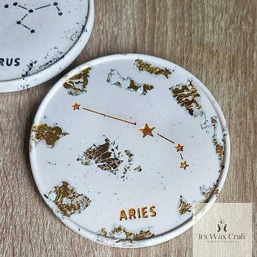 Gifts It’s Wax Craft | Star Sign Coaster