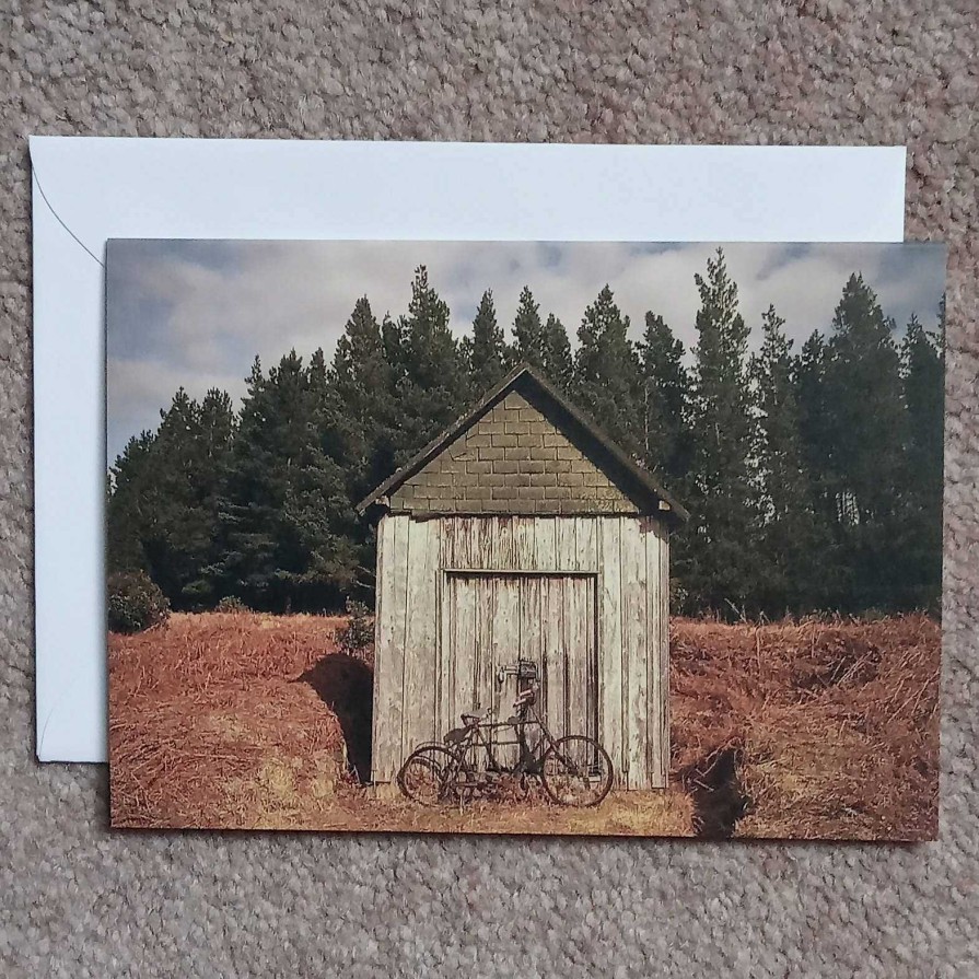 Gifts Sue Langford SLPhotocards | Bike Shed - Card