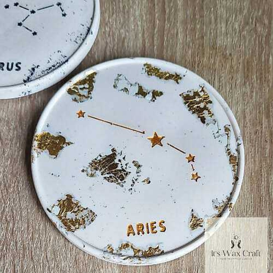 Gifts It’s Wax Craft | Star Sign Coaster