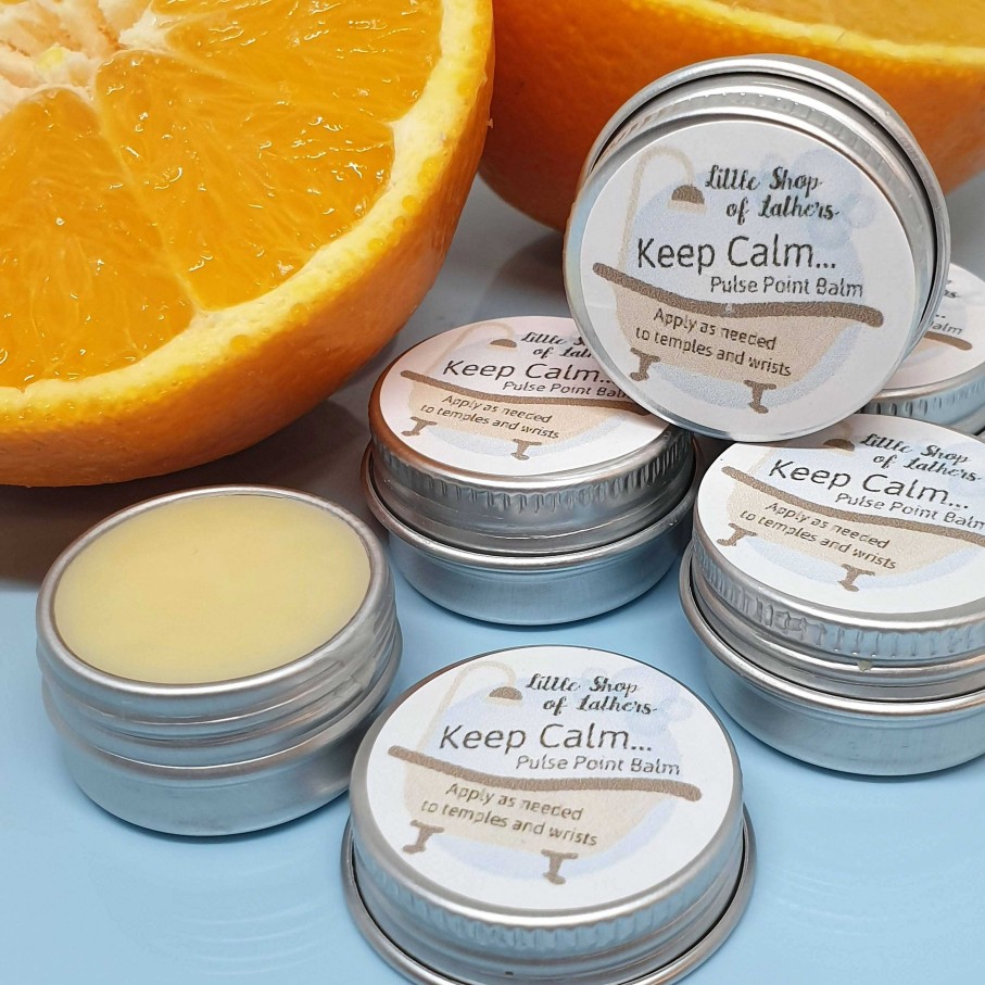 Bath & Body Little Shop of Lathers | Keep Calm Pulse Point Balm