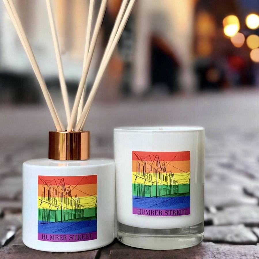 Gifts Edge of the Wolds | Humber Street Pride Plum & Rhubarb Limited Edition Reed Diffuser 100Ml