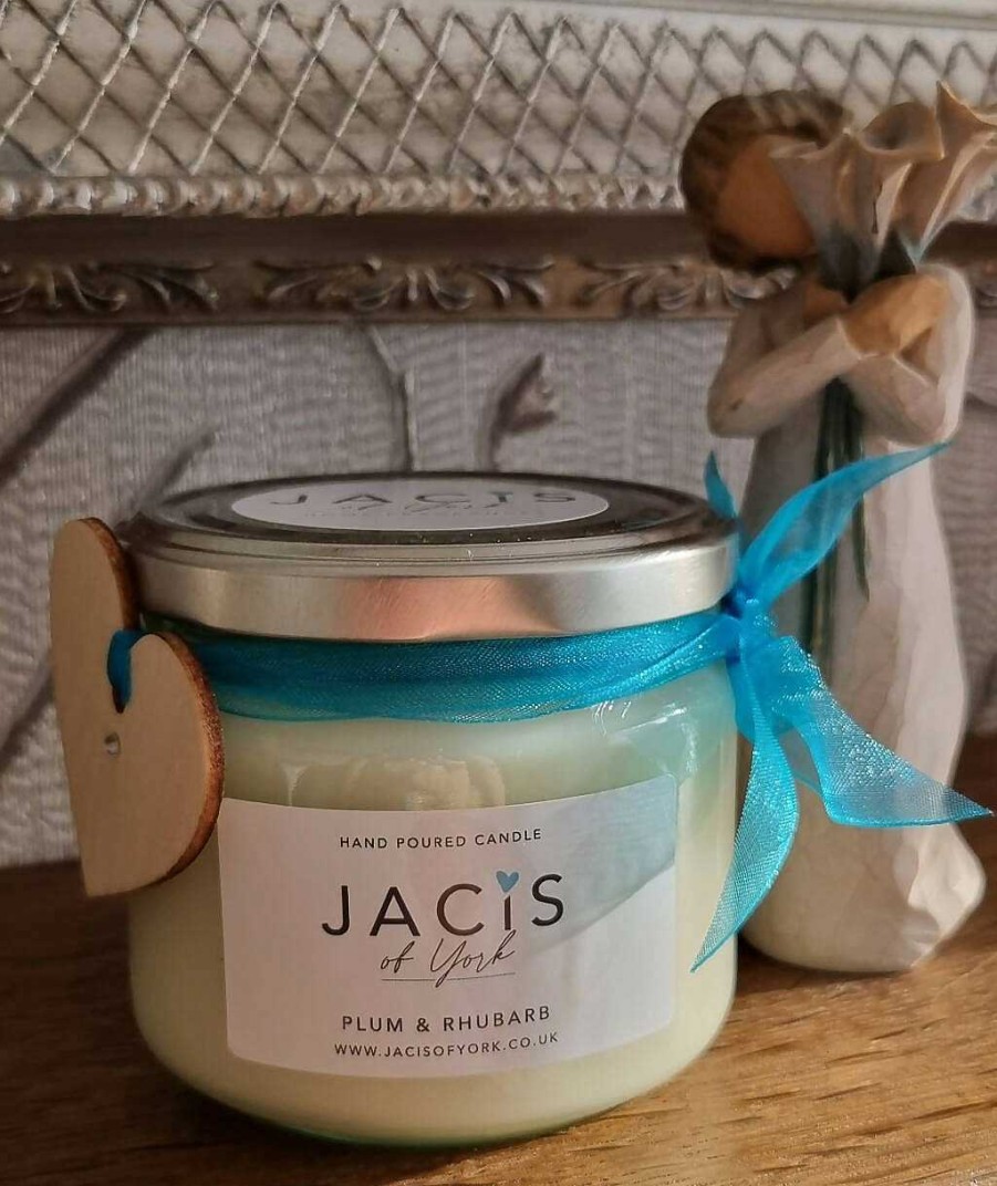 Gifts Jacis of York | Jacis Of York - Plum & Rhubarb Scented Candle 250Ml