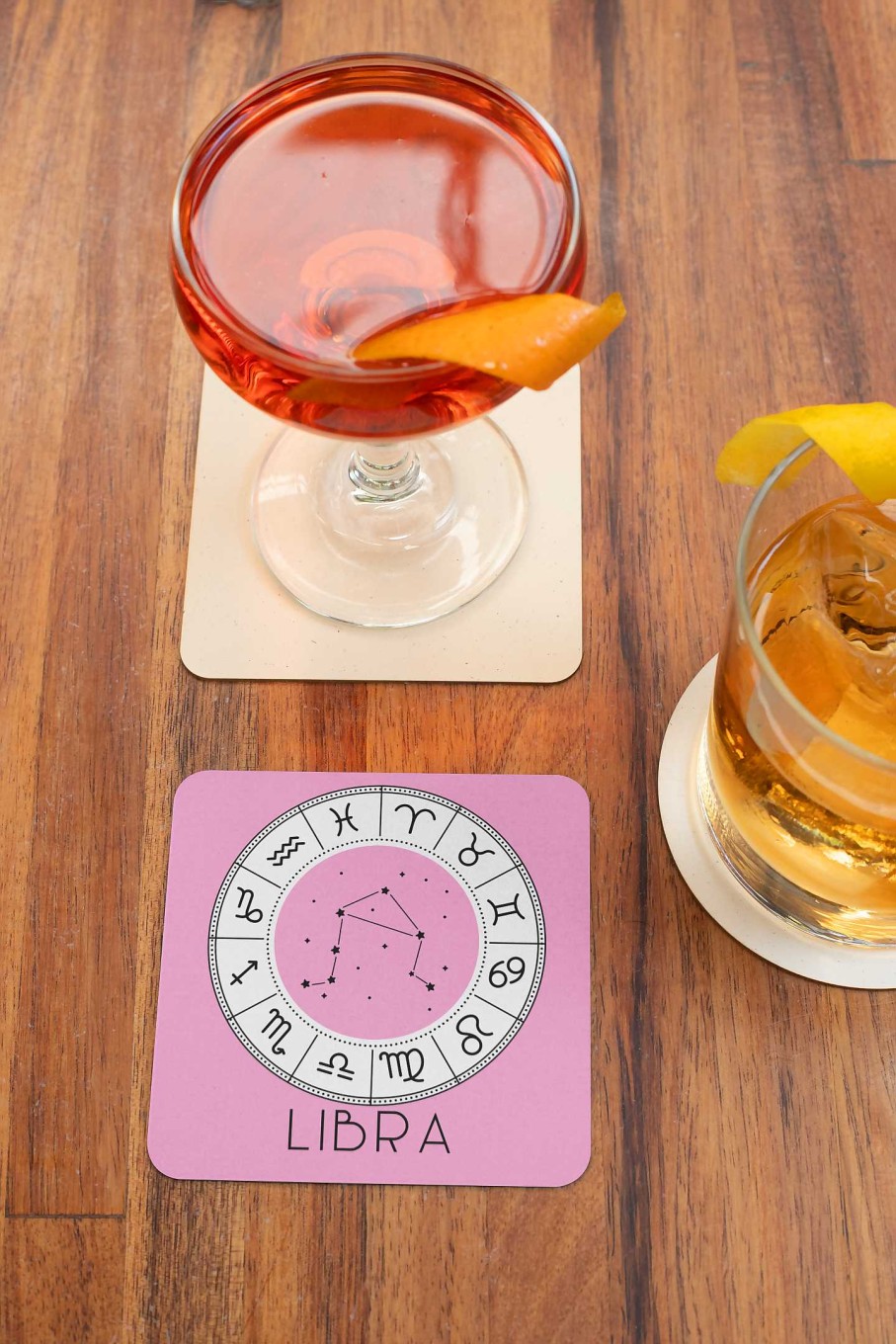 Gifts Originallyt Designs | Libra Constellation Coaster