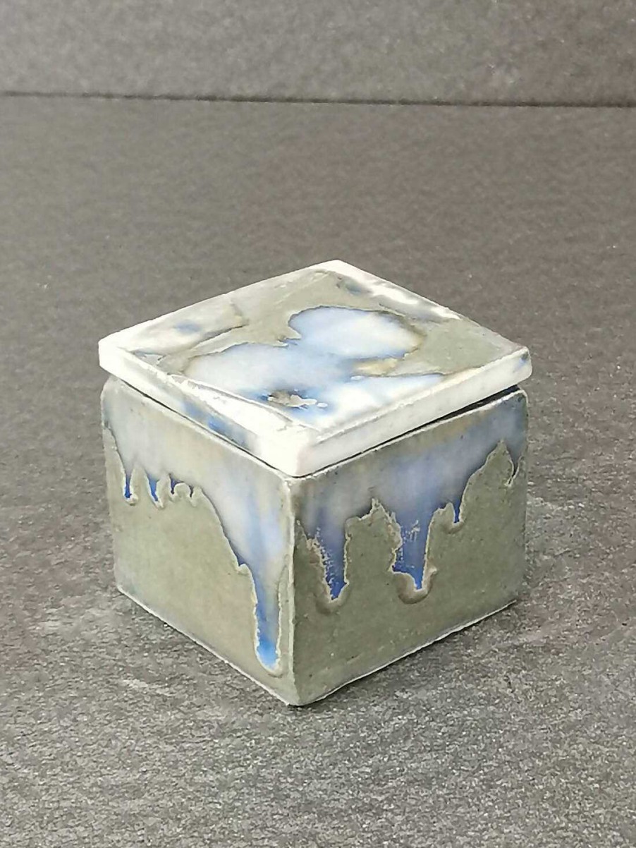 Ceramics & Pottery Kissed Frog Pottery | Coastline Keepsake Box