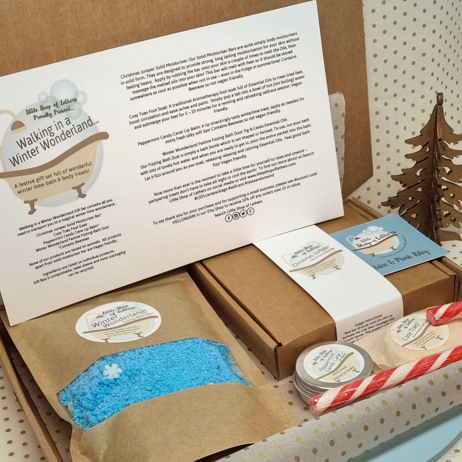 Bath & Body Little Shop of Lathers | Walking In A Winter Wonderland Gift Set