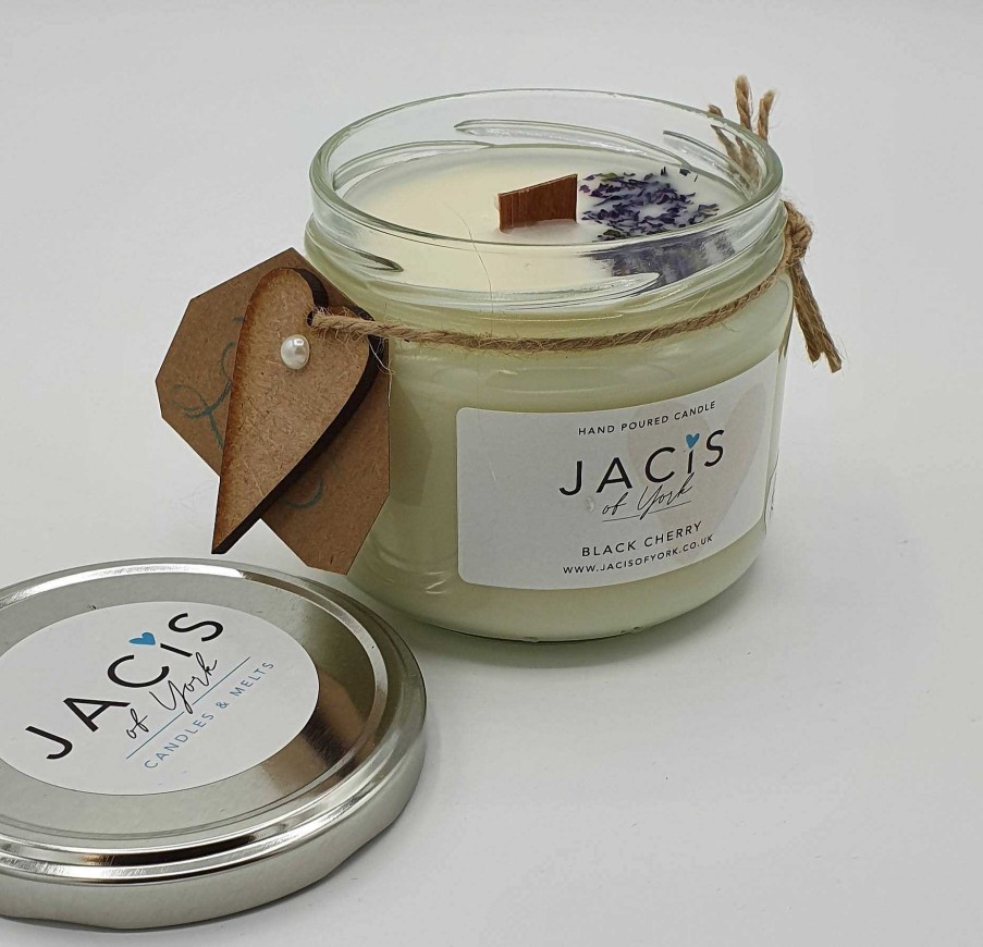 Gifts Jacis of York | Jacis Of York: Black Cherry Scented Candle