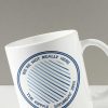 Gifts Originallyt Designs | Manchester City - Inspired Psychedelic Circle Design Mug