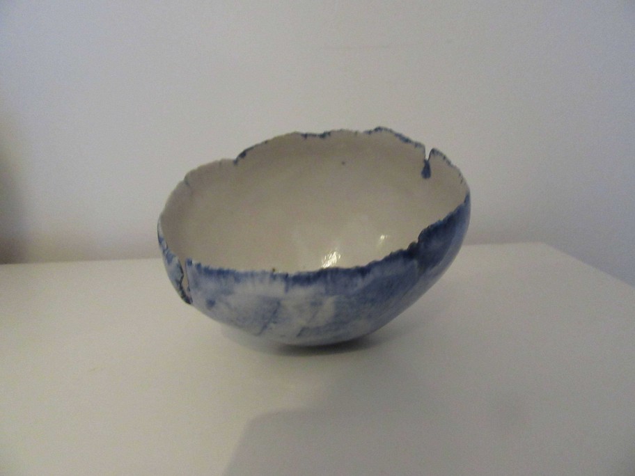 Ceramics & Pottery Down to Earth Ceramics | Blue Stoneware Rocking Pot