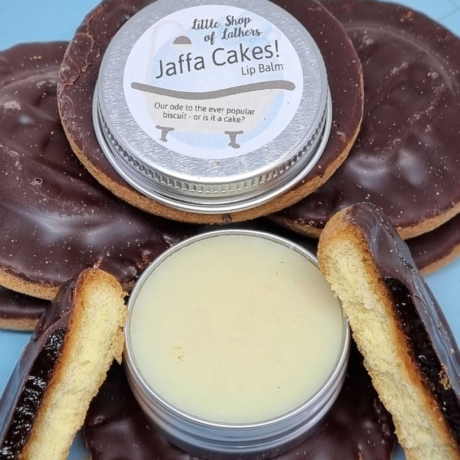 Gifts Little Shop of Lathers | Jaffa Cakes Lip Balm