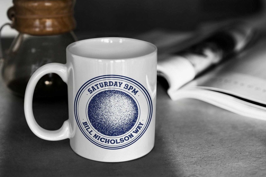 Gifts Originallyt Designs | Tottenham Hotspur - Inspired Psychedelic Circle Design Mug