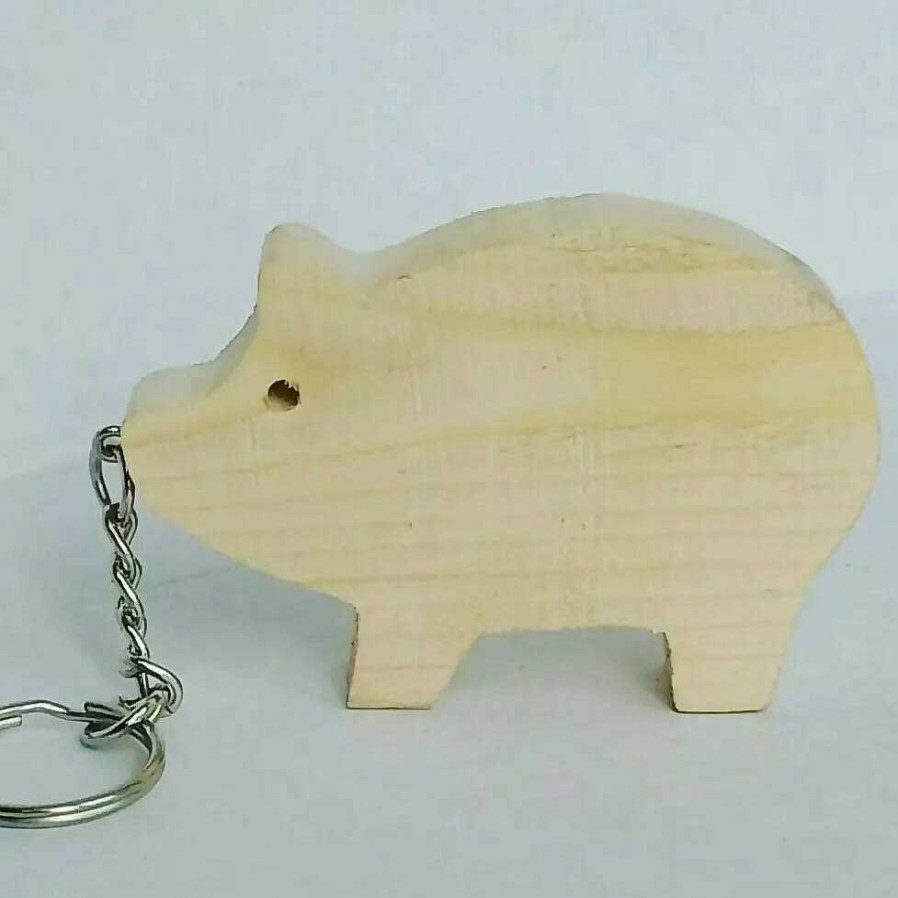 Gifts GPlank Furniture | Pallet Pig Keyring