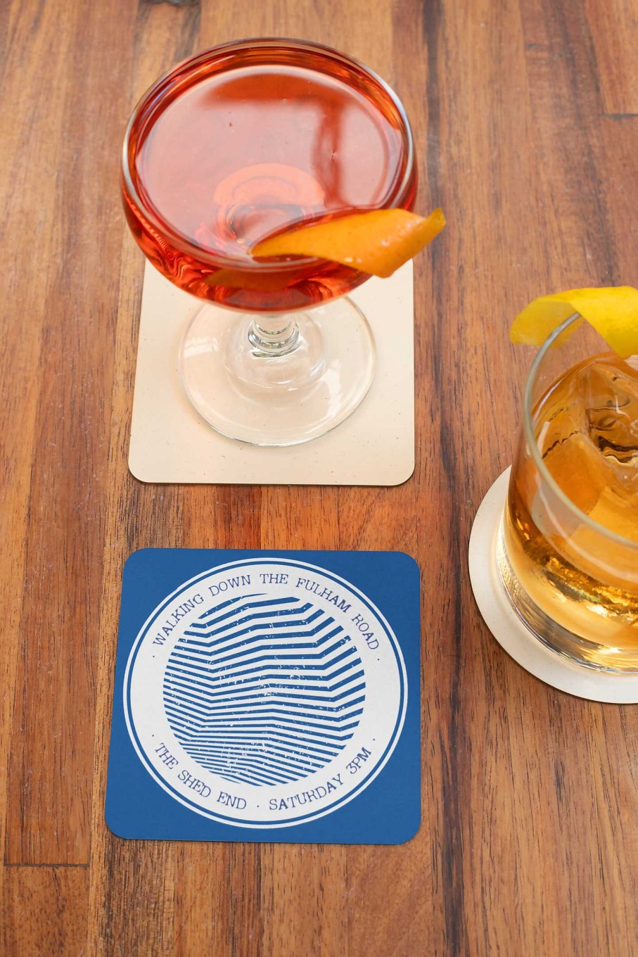 Gifts Originallyt Designs | Chelsea - Lines Design - Coaster