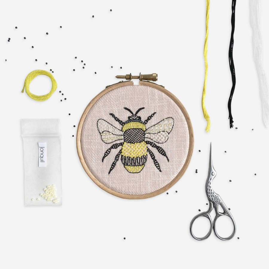 Gifts Kirsty Freeman Design | Bumble Bee Embroidery Kit