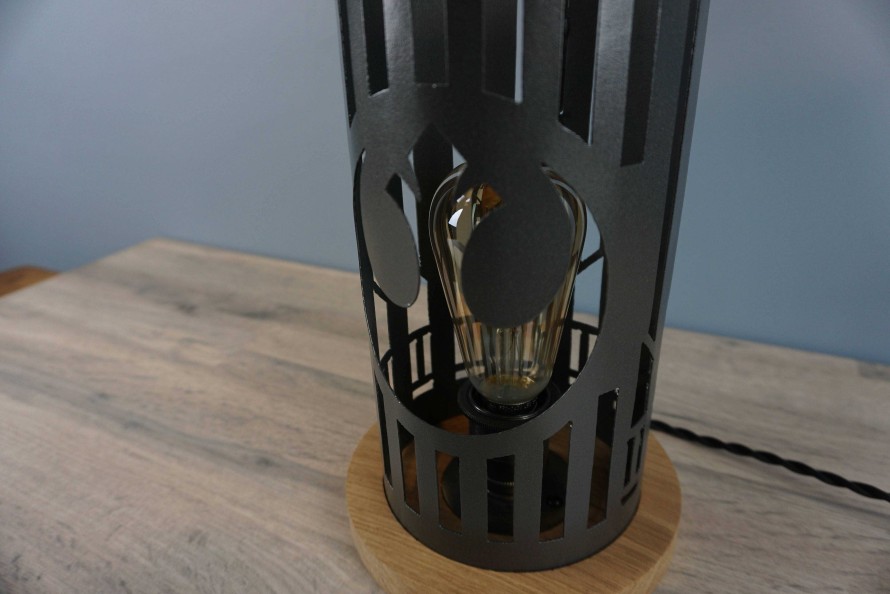 Gifts Westfield Oak Design | Star Wars Lamp, Handmade Table Lamp, Bedside Table Lamp, Edison Lamp, Steampunk Lamp - 1037