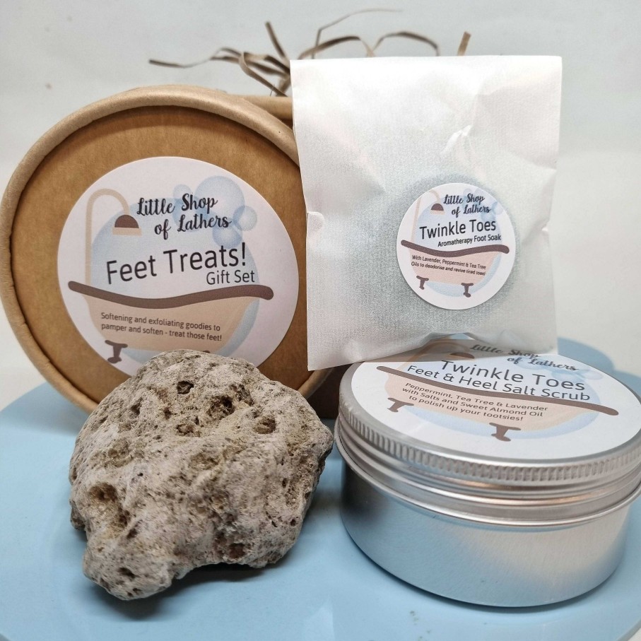 Gifts Little Shop of Lathers | Feet Treats! Gift Set