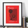 Gifts Originallyt Designs | Manchester United - Inspired Psychedelic Art Print In Red