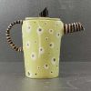 Ceramics & Pottery Kissed Frog Pottery | Dots & Stripes Teapot