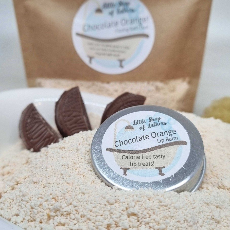 Bath & Body Little Shop of Lathers | Chocolate Orange Fizzing Bath Dust