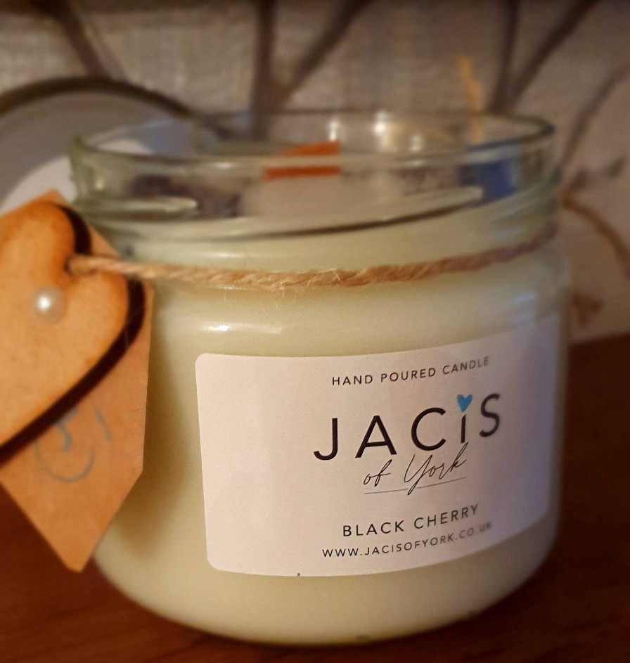 Gifts Jacis of York | Jacis Of York: Black Cherry Scented Candle