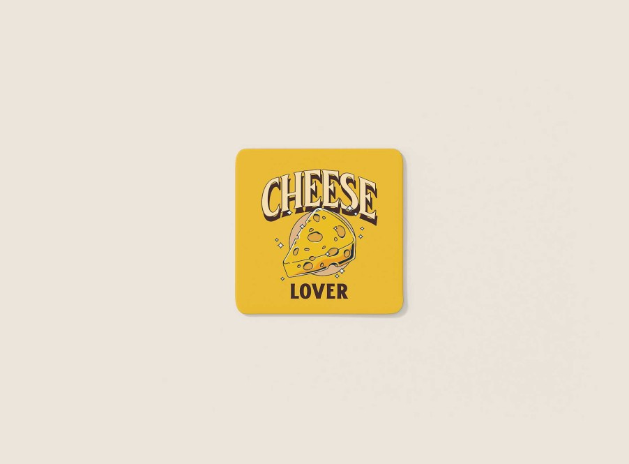 Gifts Originallyt Designs | Cheese Lover Coaster