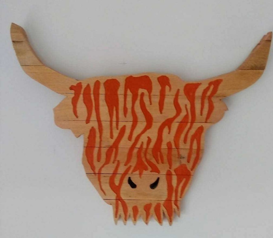 Gifts GPlank Furniture | Highland Cow Head