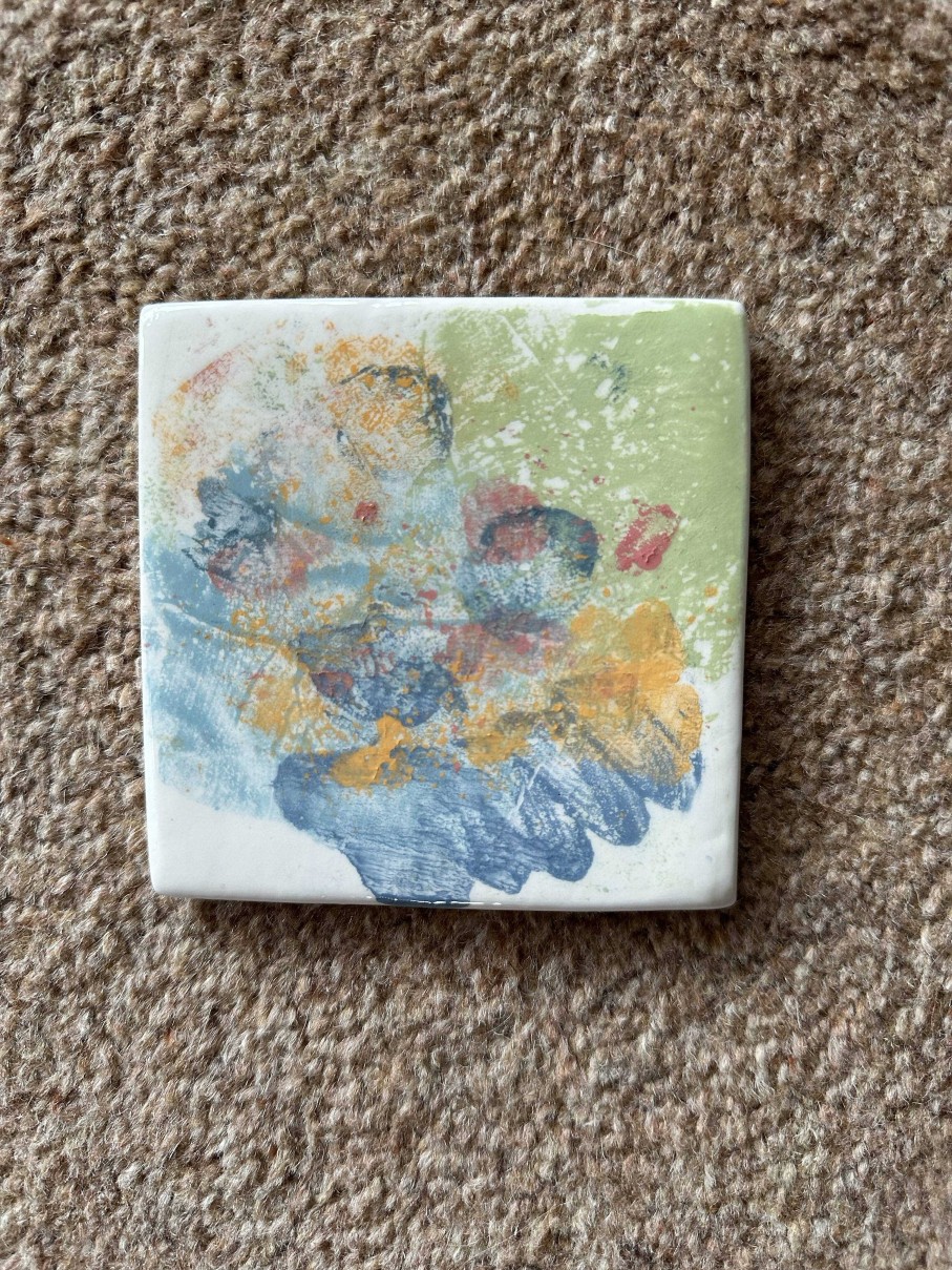 Ceramics & Pottery Seafan Ceramics | Ceramic Coaster