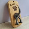 Gifts Westfield Oak Design | Dog Lead Hook, Walkies, Dog Walker Gift, Oak - 1025