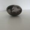 Ceramics & Pottery Down to Earth Ceramics | Smoke Fired Pebble Form With Leaf Impression