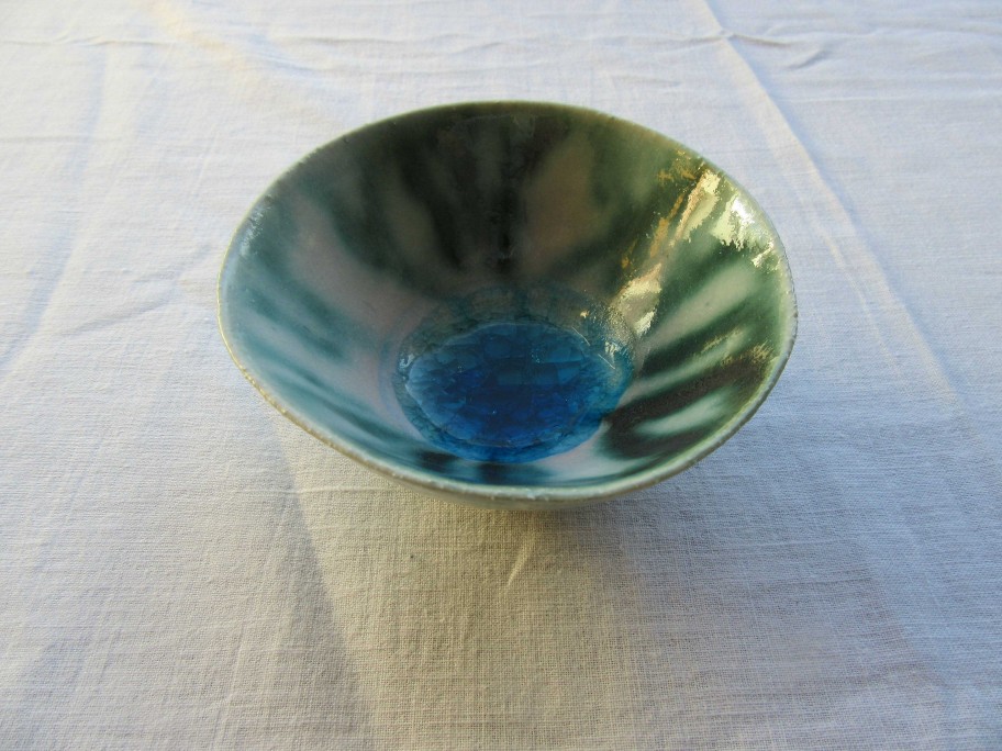 Ceramics & Pottery Down to Earth Ceramics | Green Rockpool Bowl