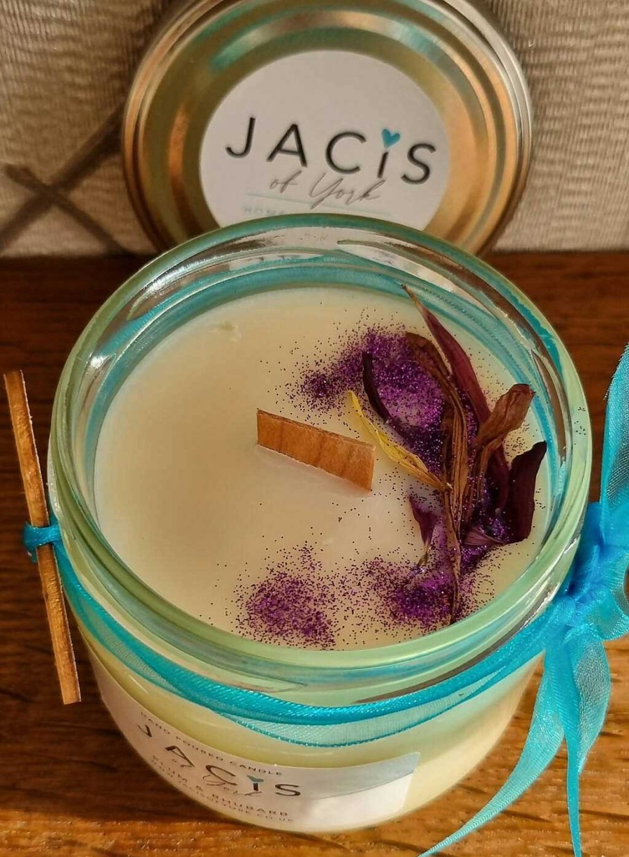 Gifts Jacis of York | Jacis Of York - Plum & Rhubarb Scented Candle 250Ml