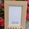 Gifts My Word Art Creations | Sophie 7 X 5 Bespoke Scrabble Frame