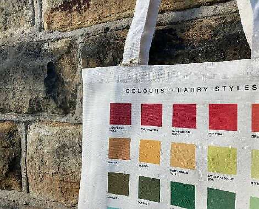 Gifts ColoursOf | Colours Of Harry Styles Tote Bag