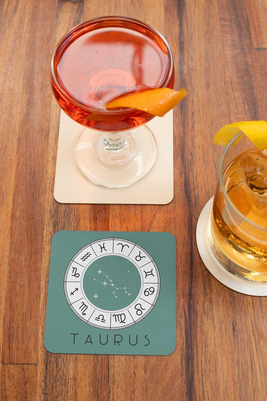 Gifts Originallyt Designs | Taurus Constellation Coaster