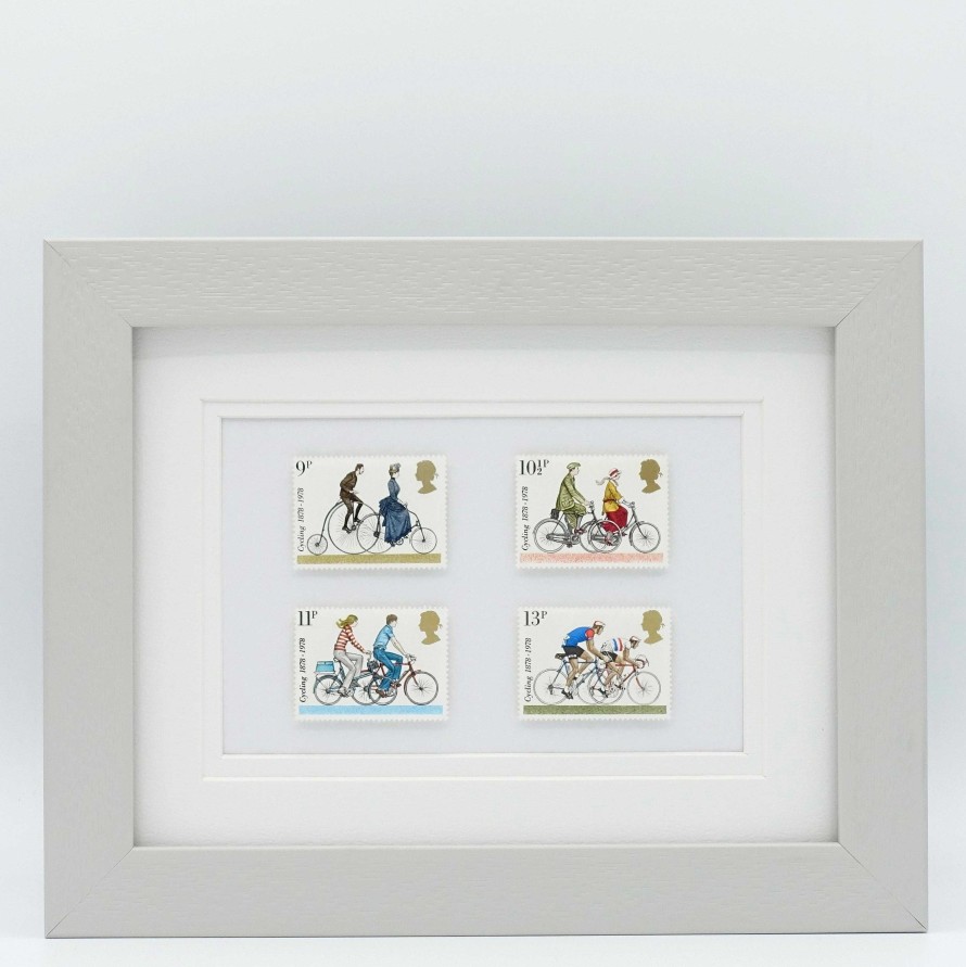 Gifts Postage Stamp Art | Cycling