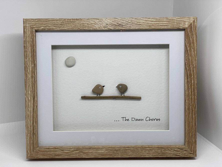 Gifts Pebble Art Design | Dawn Chorus - Medium