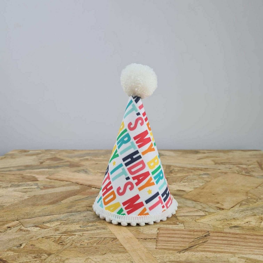 Gifts Lili + Mila | It'S My Birthday (Colourful) - Pawty Hat