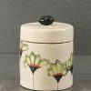 Ceramics & Pottery Kissed Frog Pottery | Waving Flowers Keepsake Box