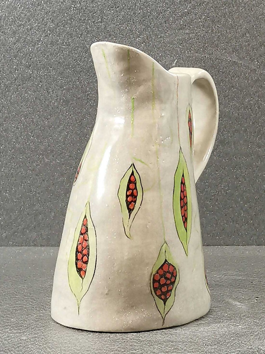 Ceramics & Pottery Kissed Frog Pottery | Seeds Of Happiness Jug