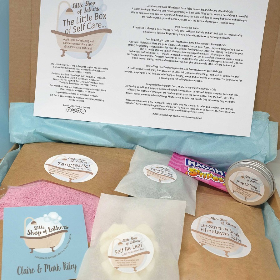 Bath & Body Little Shop of Lathers | Little Box Of Self Care Gift Set