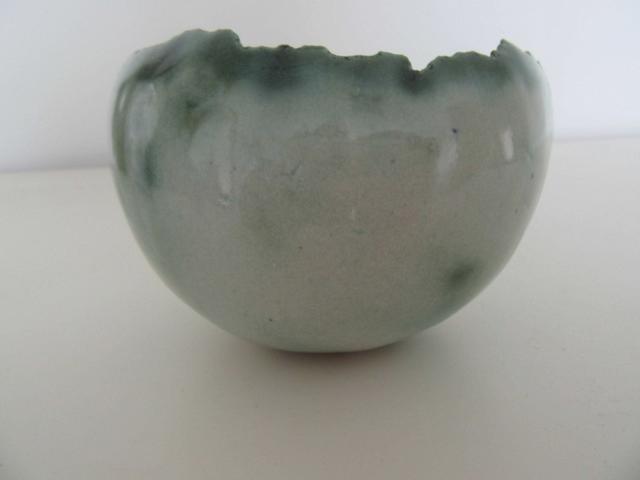 Ceramics & Pottery Down to Earth Ceramics | Green Rocking Rockpool Pot