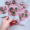 Accessories Skew Whiff Design & Illustration | Plant Lover Badge Set