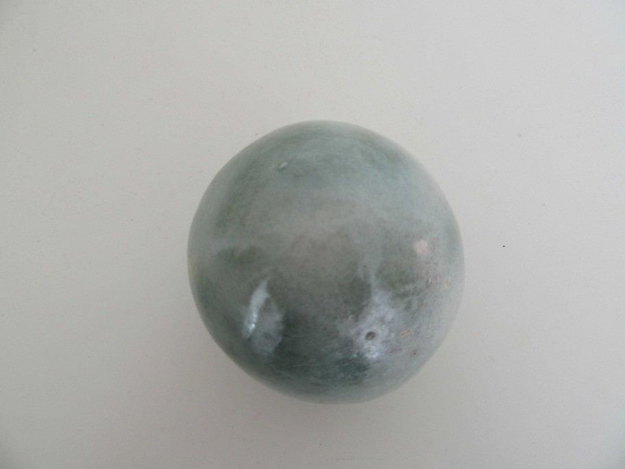 Ceramics & Pottery Down to Earth Ceramics | Green Stoneware Egg Form