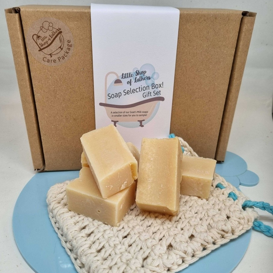 Gifts Little Shop of Lathers | Soap Selection Box - Mini Soaps Gift Set