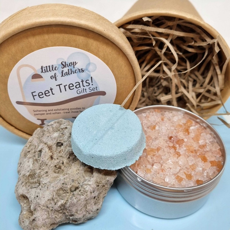 Gifts Little Shop of Lathers | Feet Treats! Gift Set