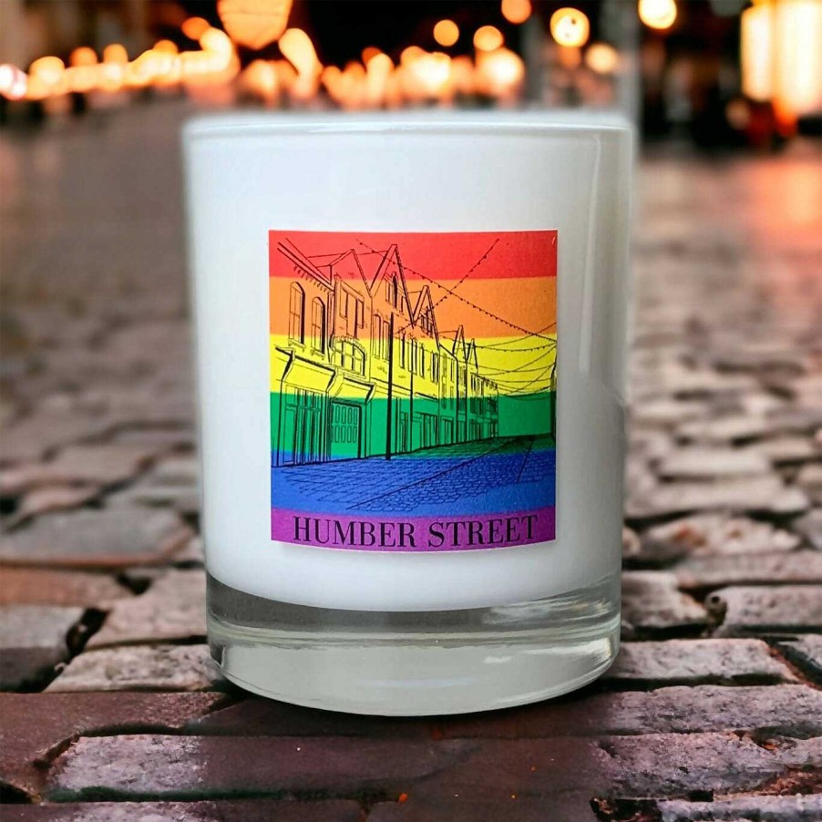 Gifts Edge of the Wolds | Humber Street Pride Plum & Rhubarb Limited Edition Scented Candle 160G